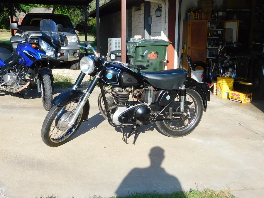 Playing with old bikes