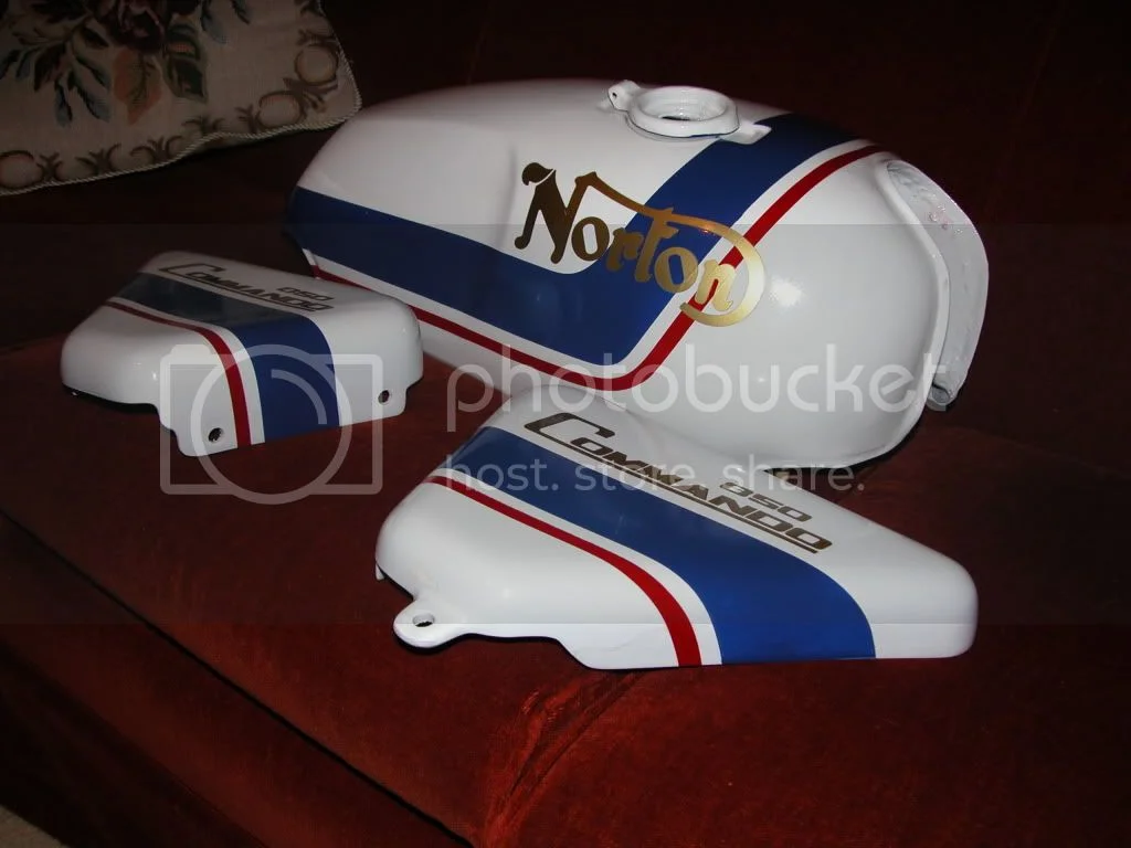 Red white & red paint job