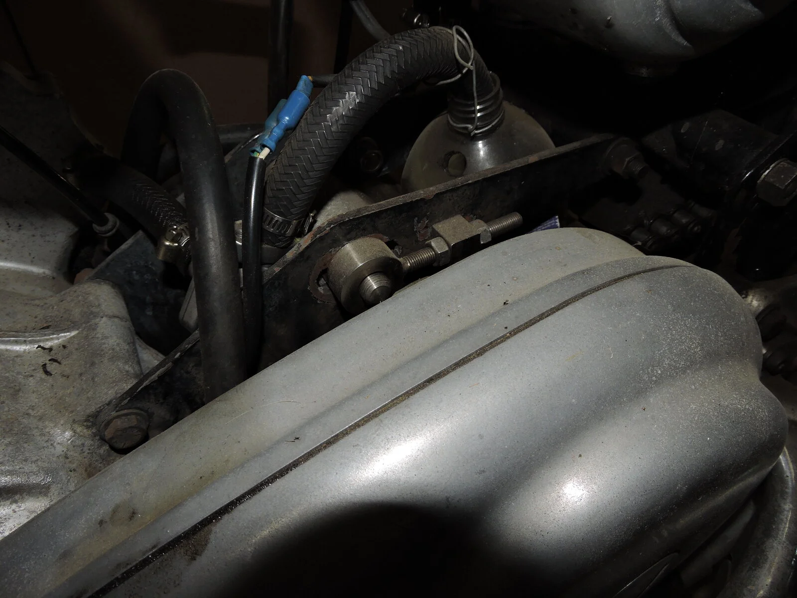 Yamaha EGR Reed Valve Breather Hack '74 MK II Completed (almost