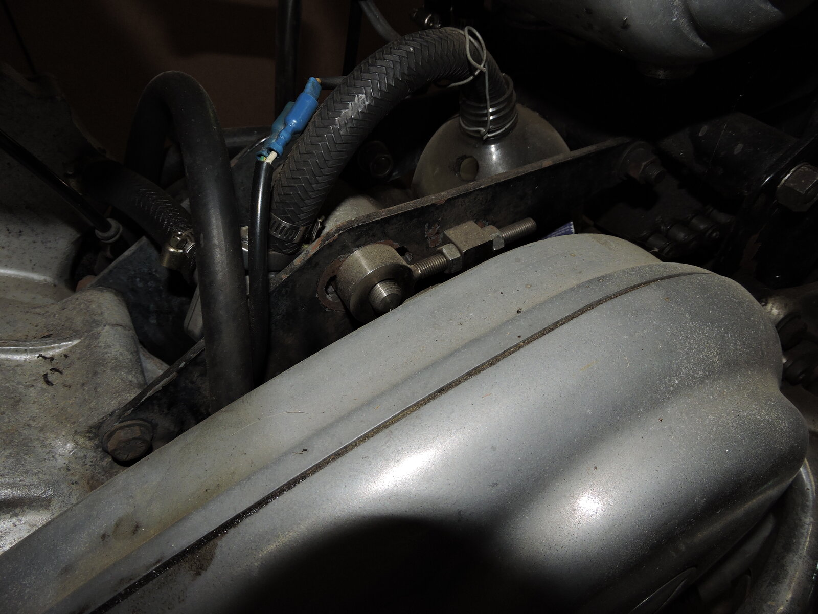 Yamaha EGR Reed Valve Breather Hack '74 MK II Completed (almost)