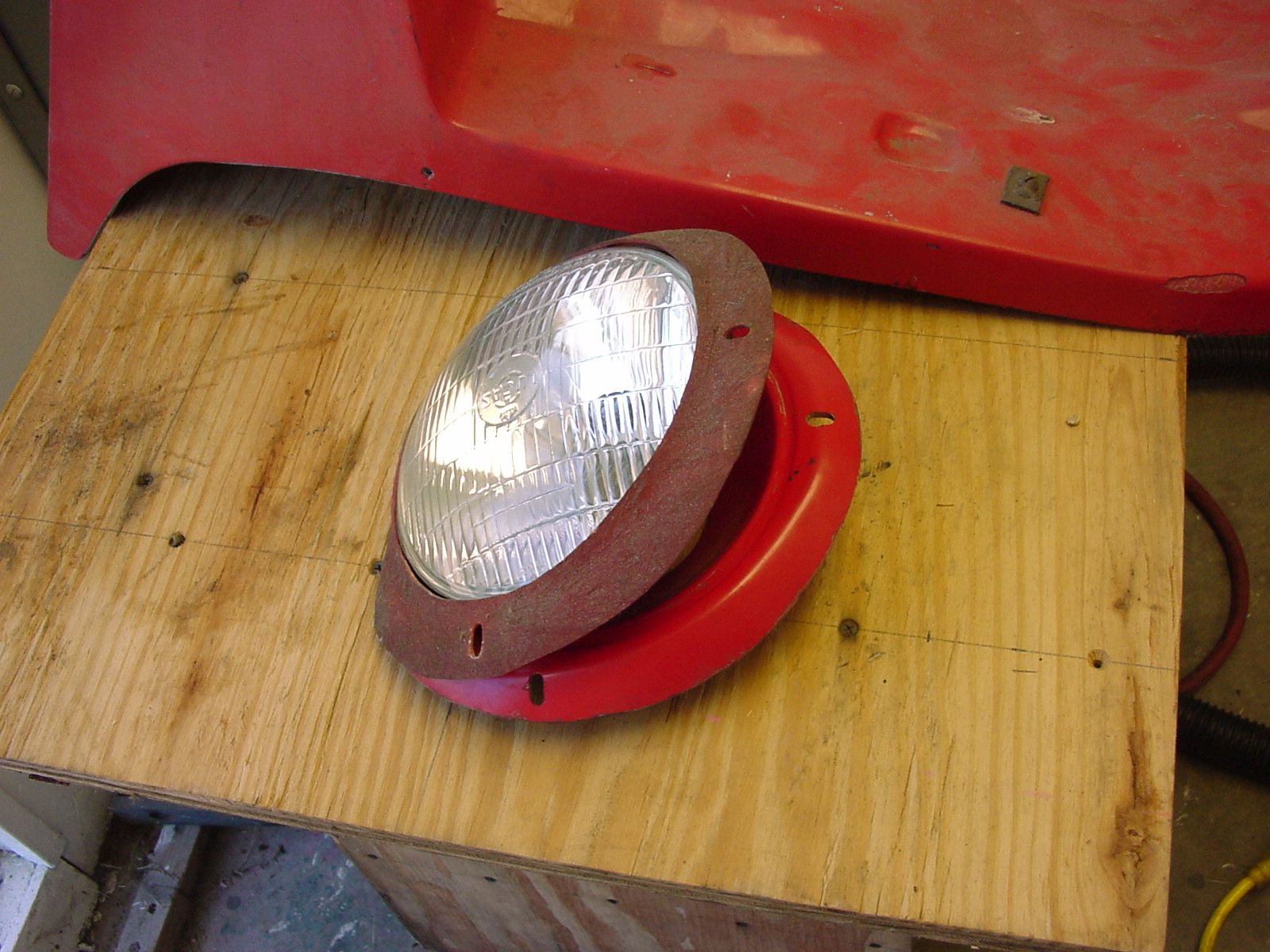 Headlight mount for dunstall fairing
