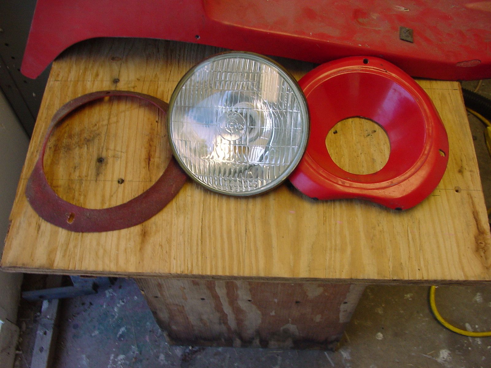 Headlight mount for dunstall fairing