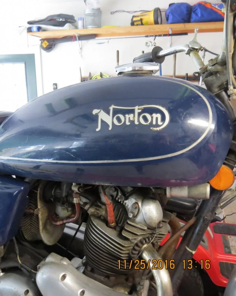 1974 Commando Paint - Blue