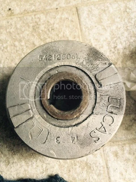 Alternator rotors and spacer