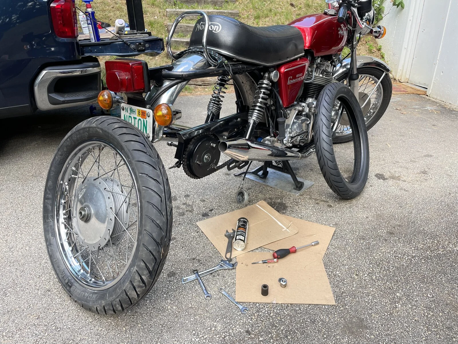 72’ Final drive chain. DID?