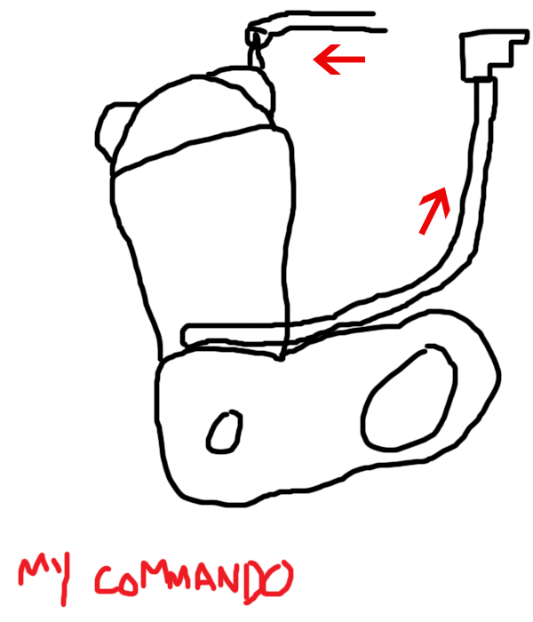 Intake rocker breather