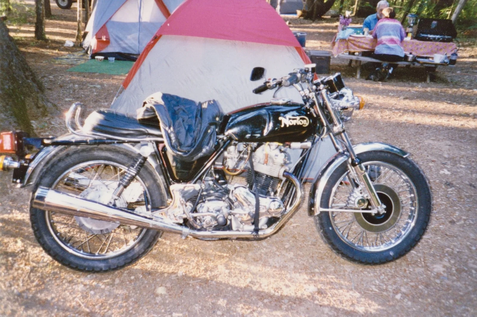 Norton Commandos from my 1990s Archive