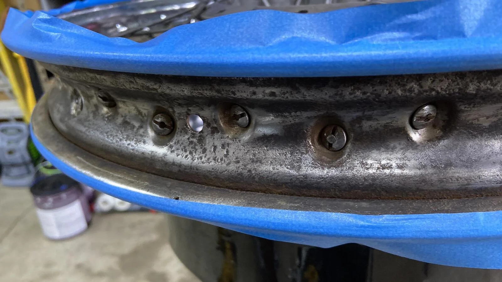 Painting Barrel In Situ