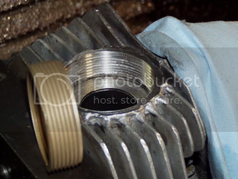 Exhaust thread repairs