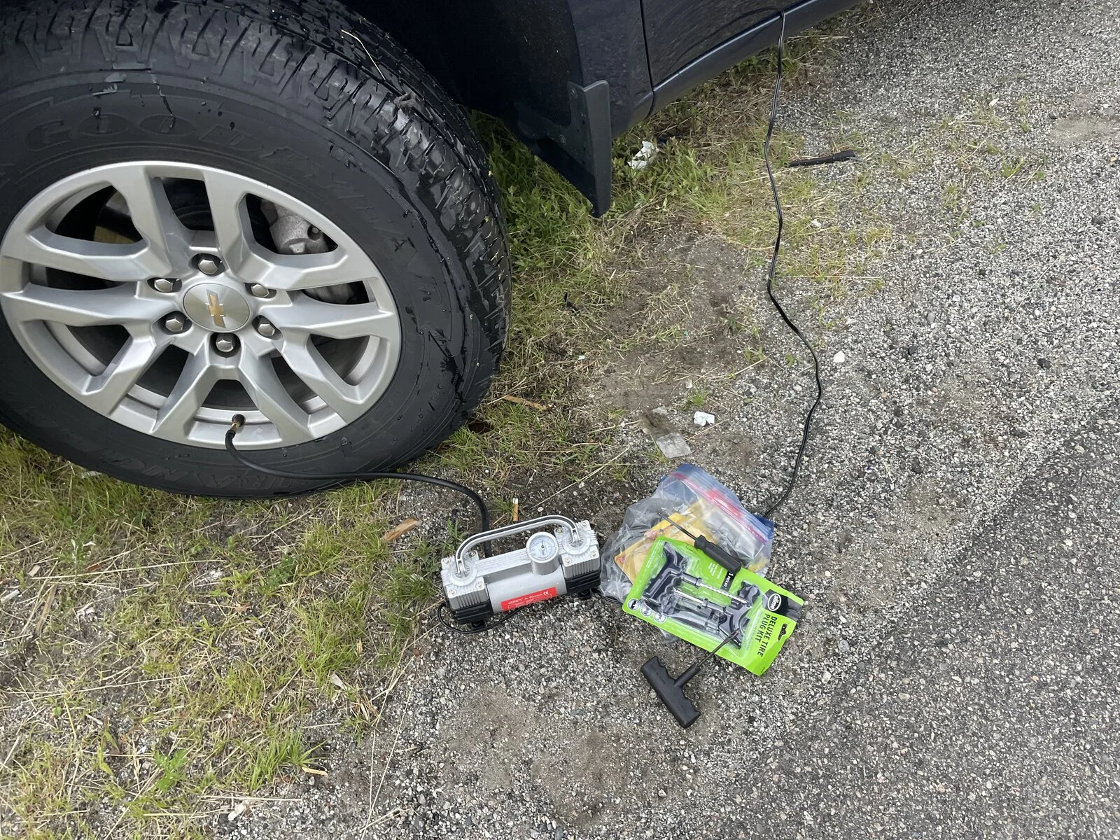 My carb fell off. Oof.