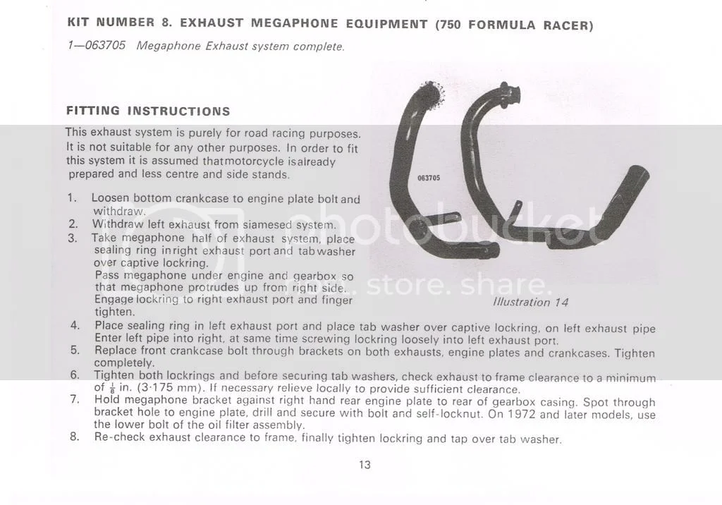 Production racer exhaust