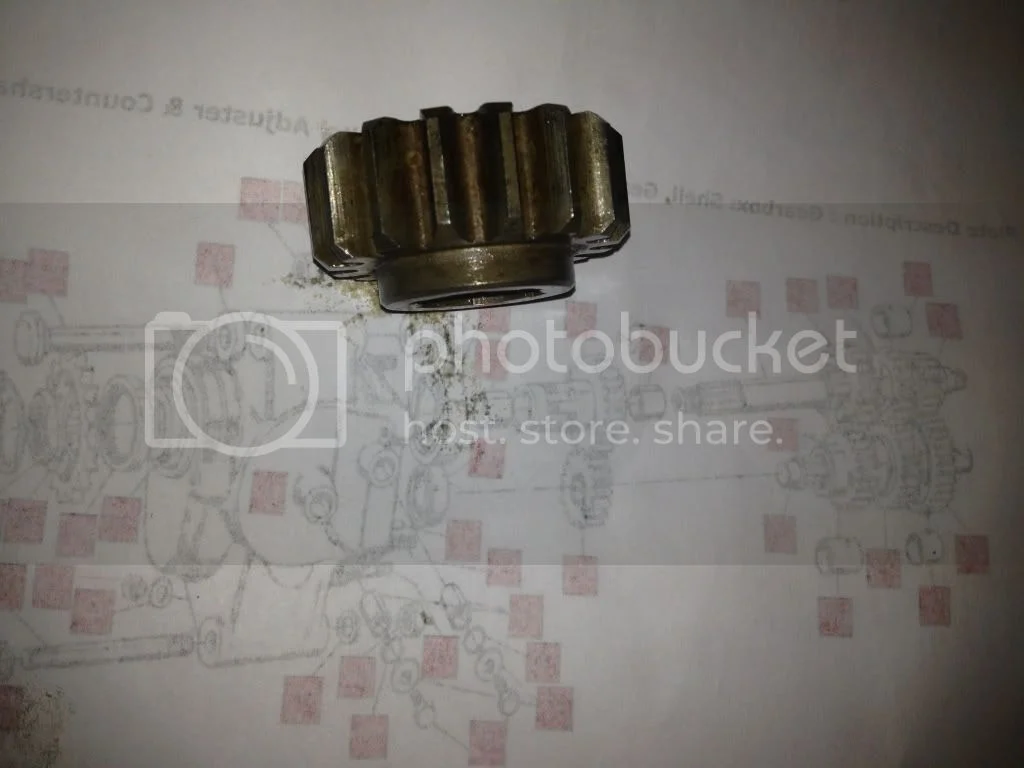 Mainshaft 1 ST Geaar 16T !!!!!!