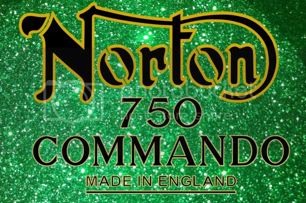 Is this metalflake paintscheme original Norton?