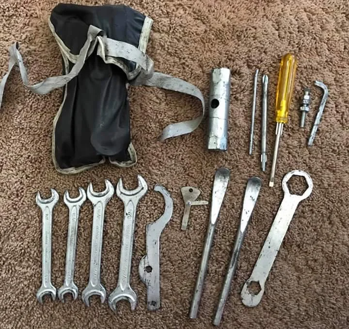 Original 1970 Commando tool bag?