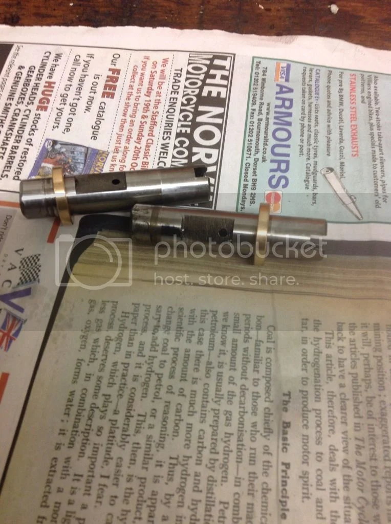 Shimming the rocker arms without the spring washer?