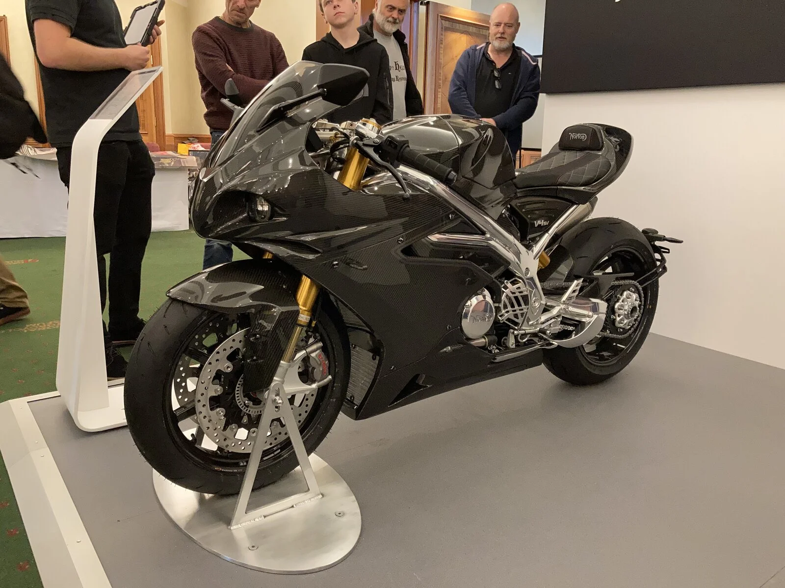 Norton V4SV: New Norton’s new superbike unveiled