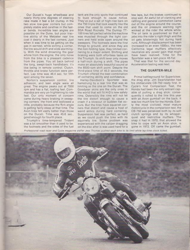1973 Superbike Shootout!
