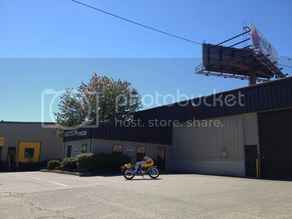 At the Norton Factory...