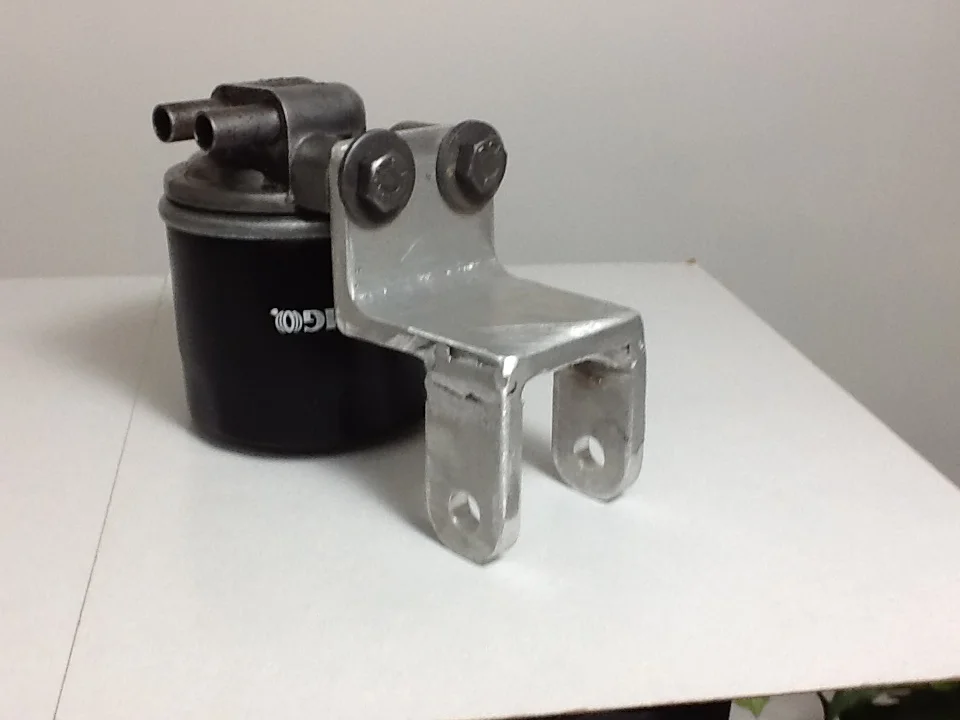 Spinon Oil Filter Bracket Featherbed Frames Access Norton