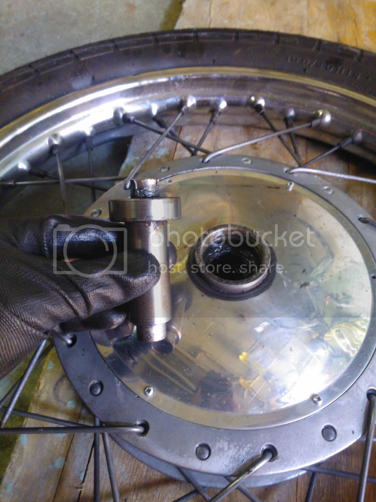 rear wheel bearing spacer