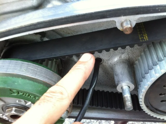 Belt drive noise issue...