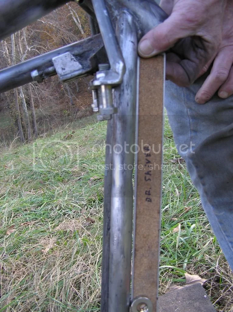 bending frame on purpose?