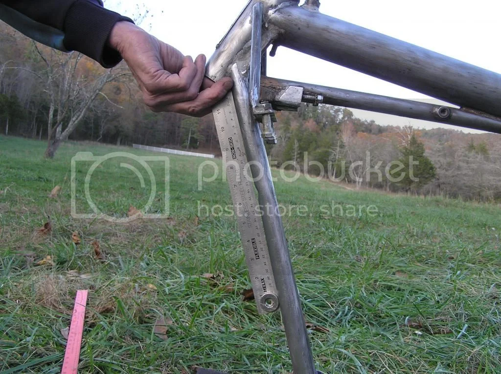 bending frame on purpose?