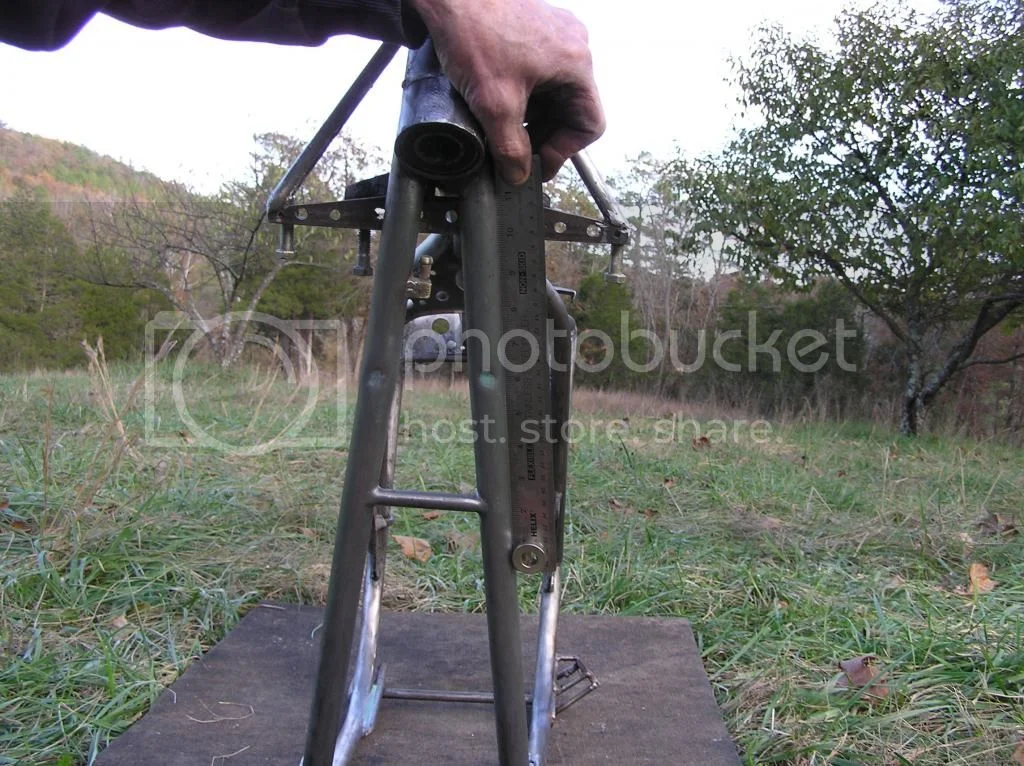 bending frame on purpose?