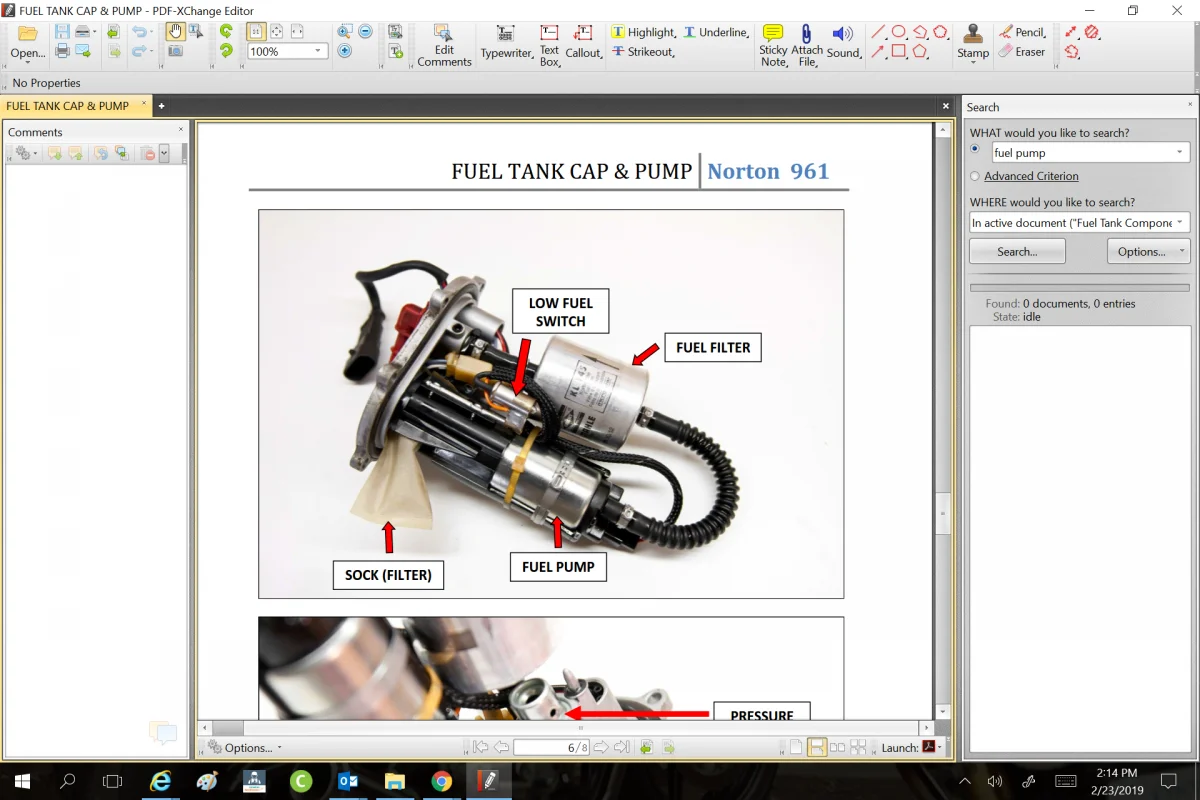 Low fuel light with full tank
