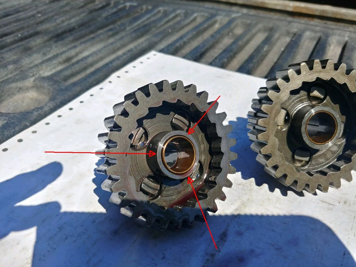 Strange gearbox issues, too long dogs? UPDATE