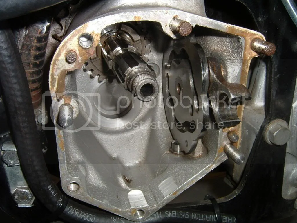 MY MK3 LAYSHAFT BEARING REMOVED