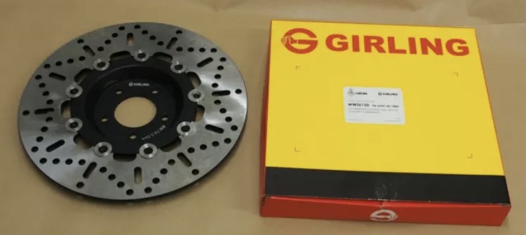 Is anyone using the Girling floating/slotted brake rotor? Having issues.