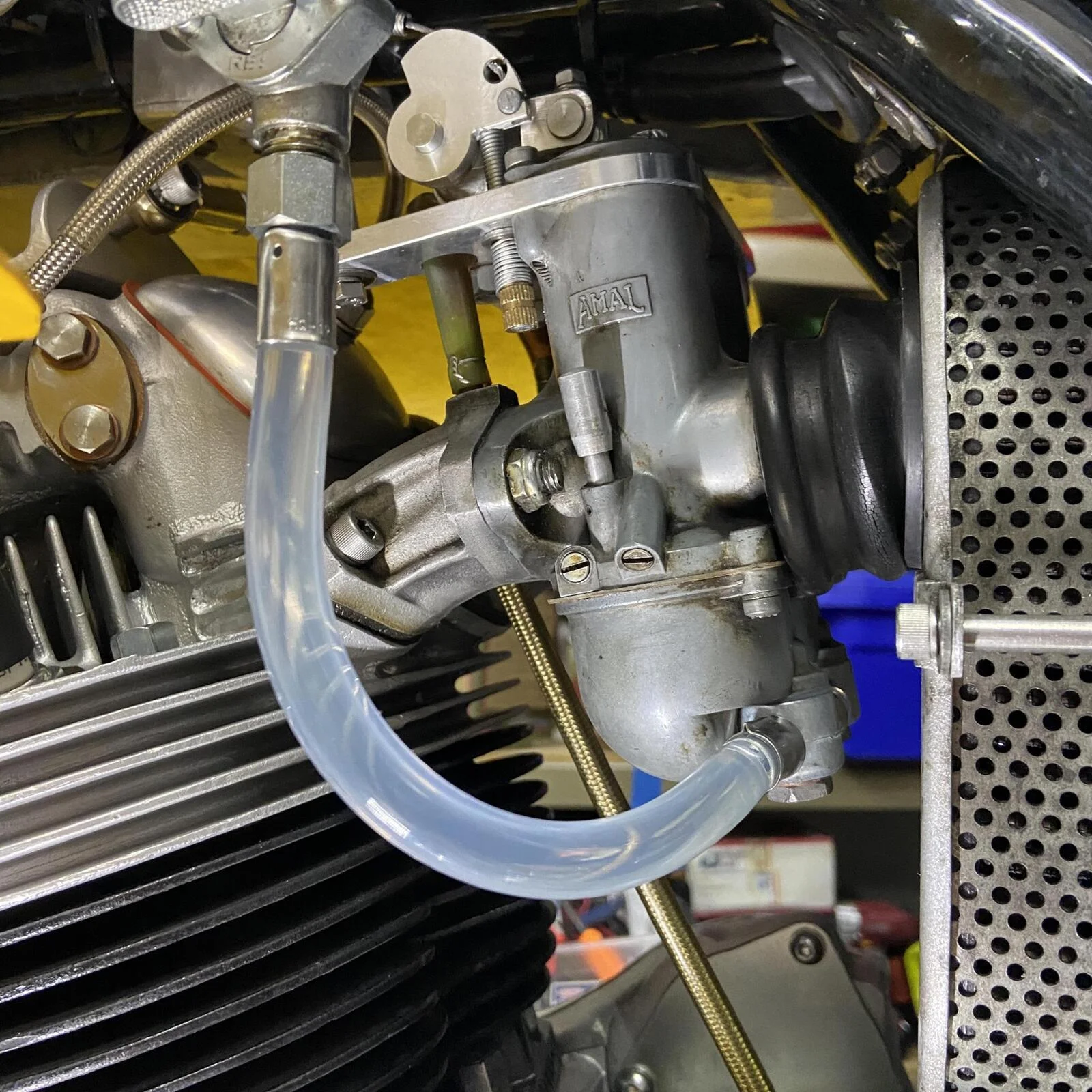 Finally the proper fuel lines