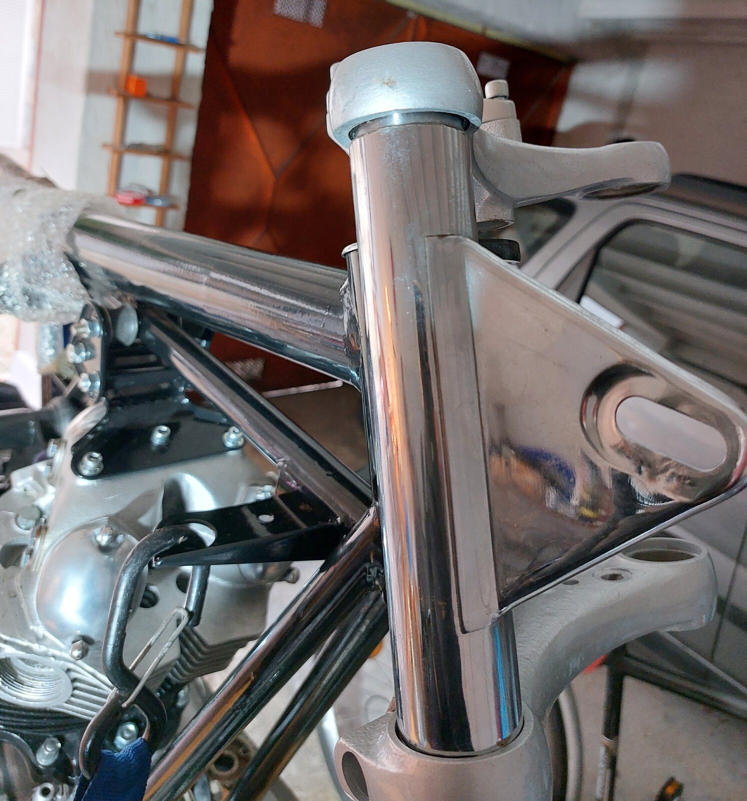 Headlamp bracket too short?