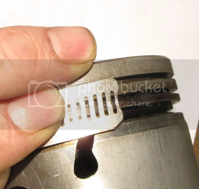 re installing cylinder