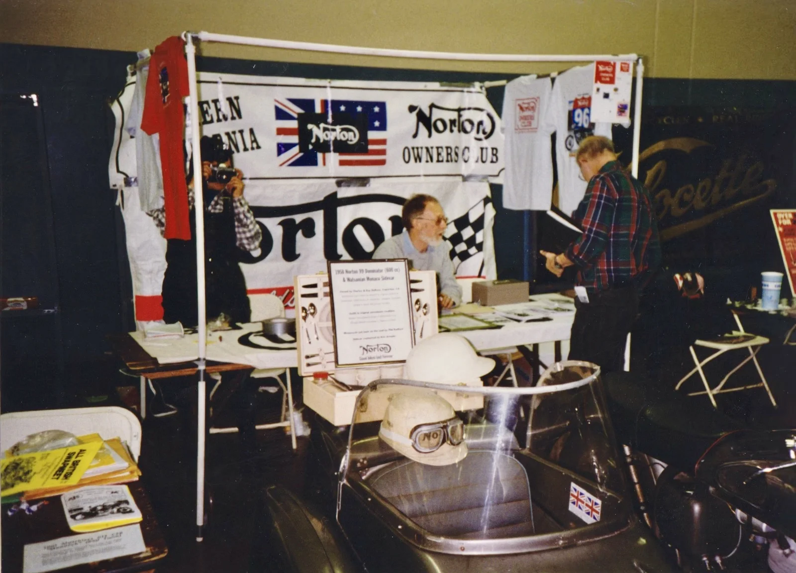 Norton Commandos from my 1990s Archive