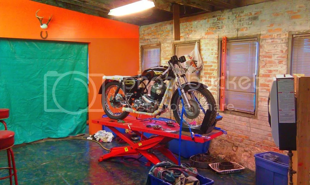 new paint, bike getting closer