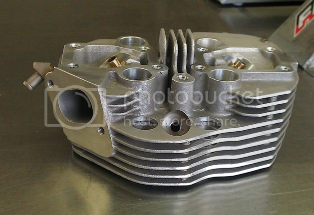 Norton intake ports compared to Harley XR 750 (2013)