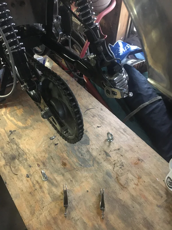 Honda chain adjusters