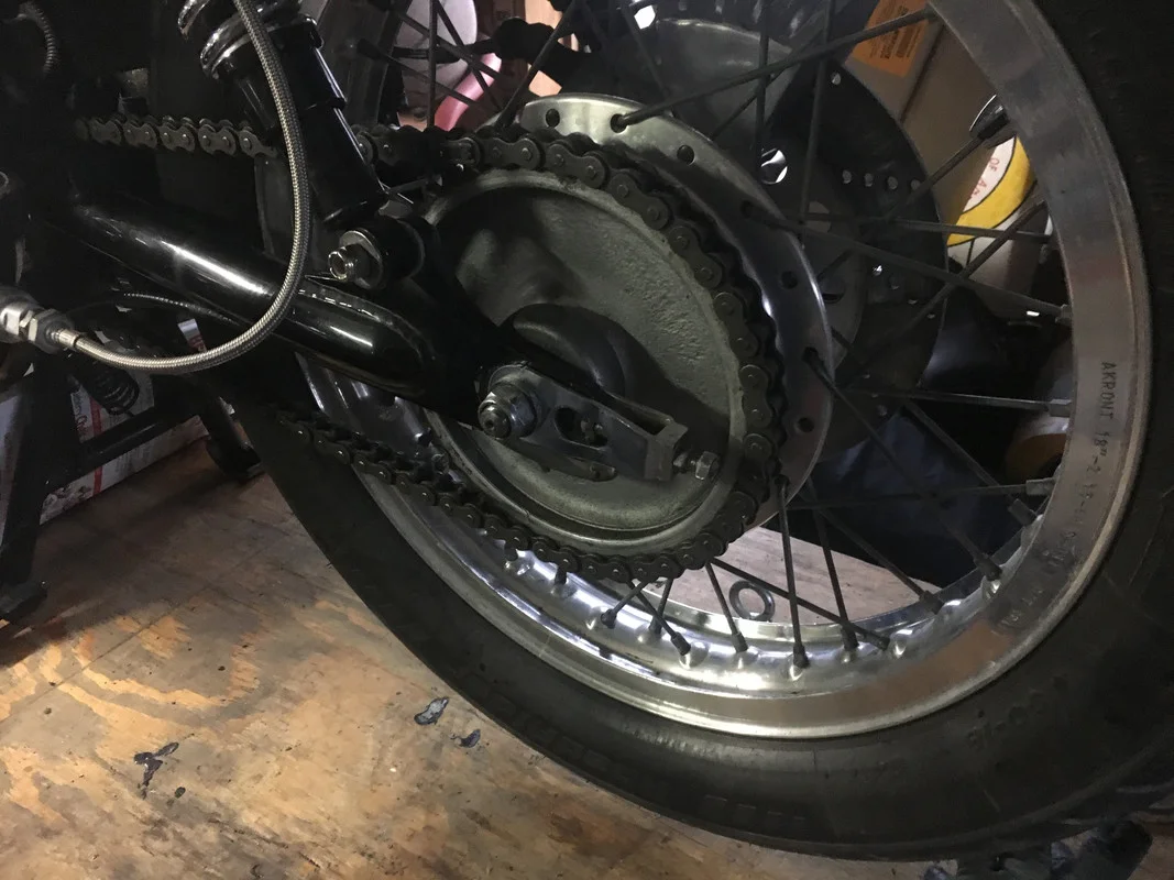 Honda chain adjusters