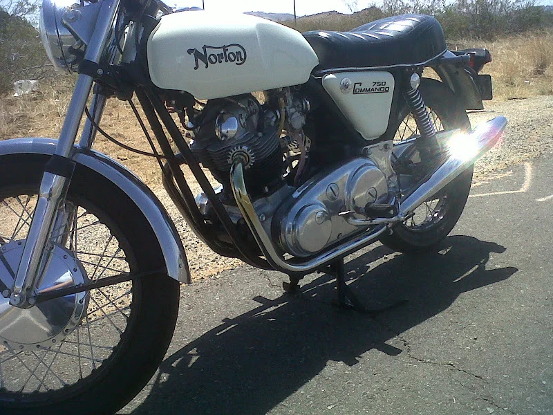 Post installation of Comnoz Sump Breather (71 norton)