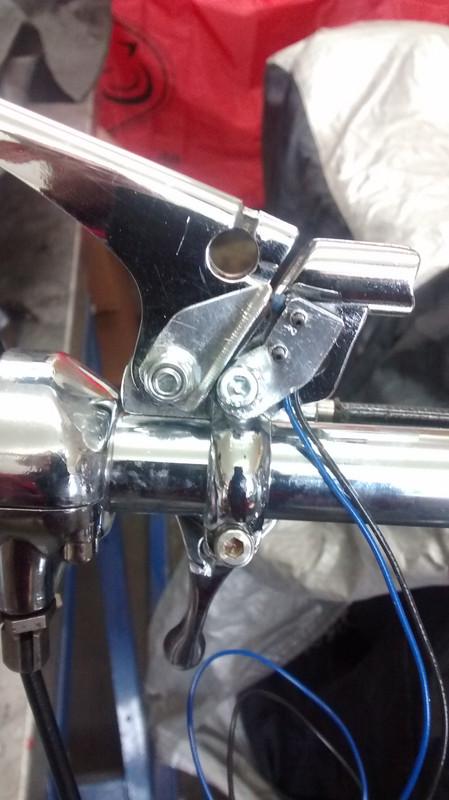 Wiring for front brake switch