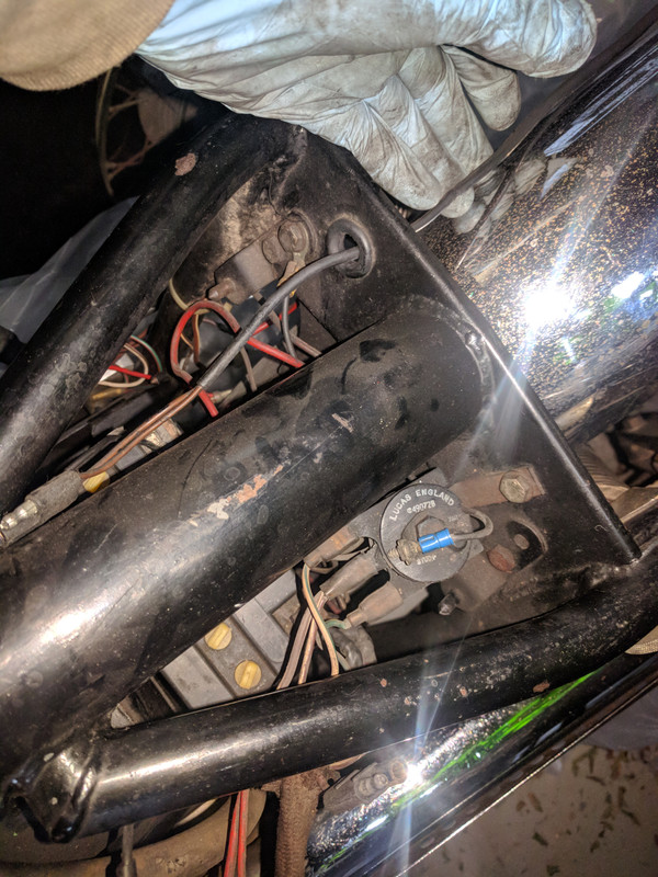 ‘70 Commando Roadster rebuild in GA