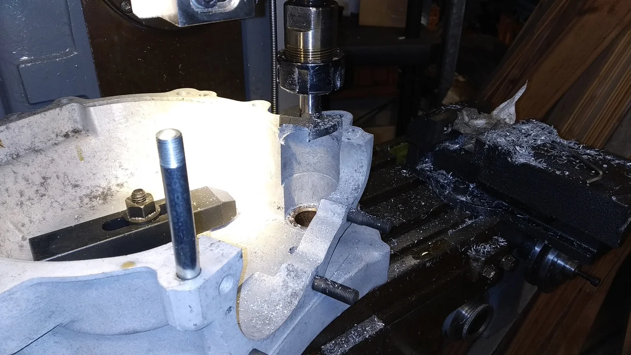 Carbide wood cutter 42mm opens out cam tunnel for Combat cam