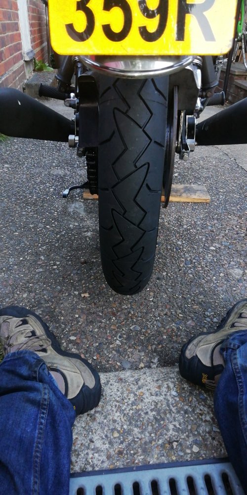 New tyres for my 72 Commando