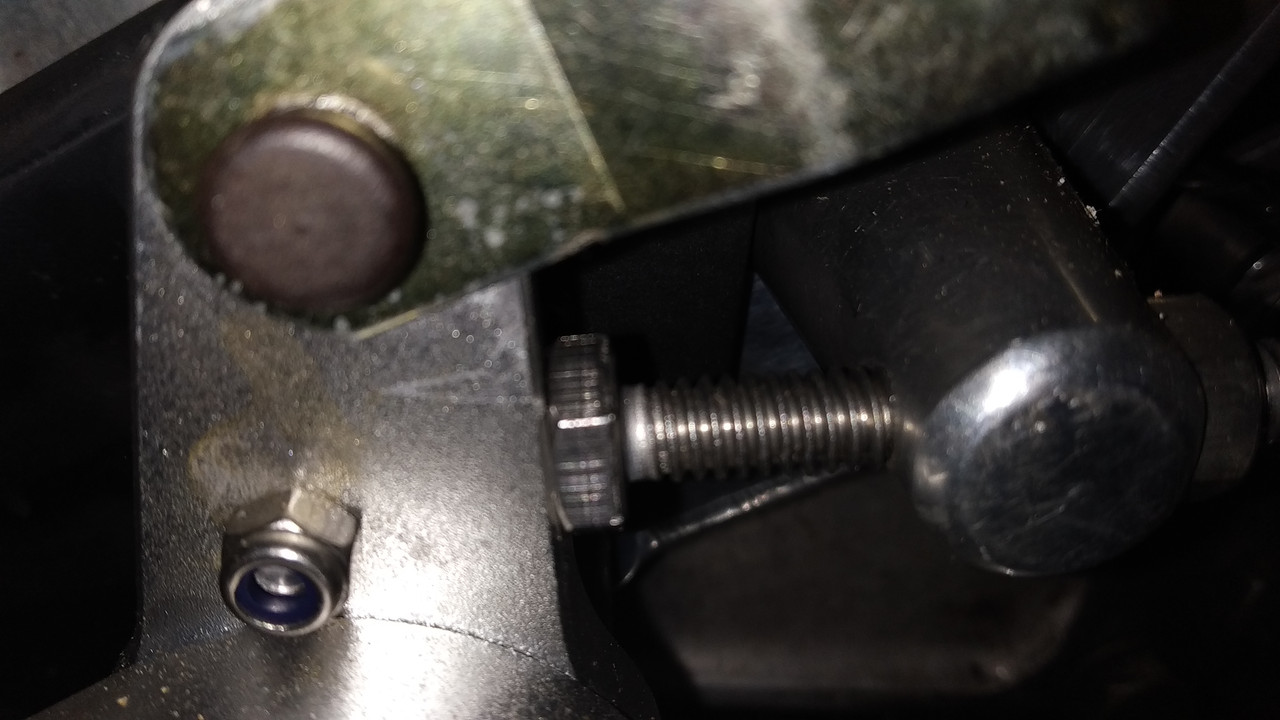 AN Rear Brake Cable Issue