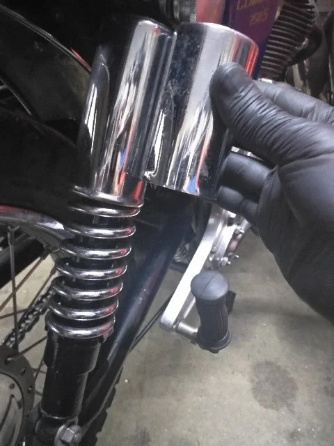 Chrome Shrouds for Fastback Shocks