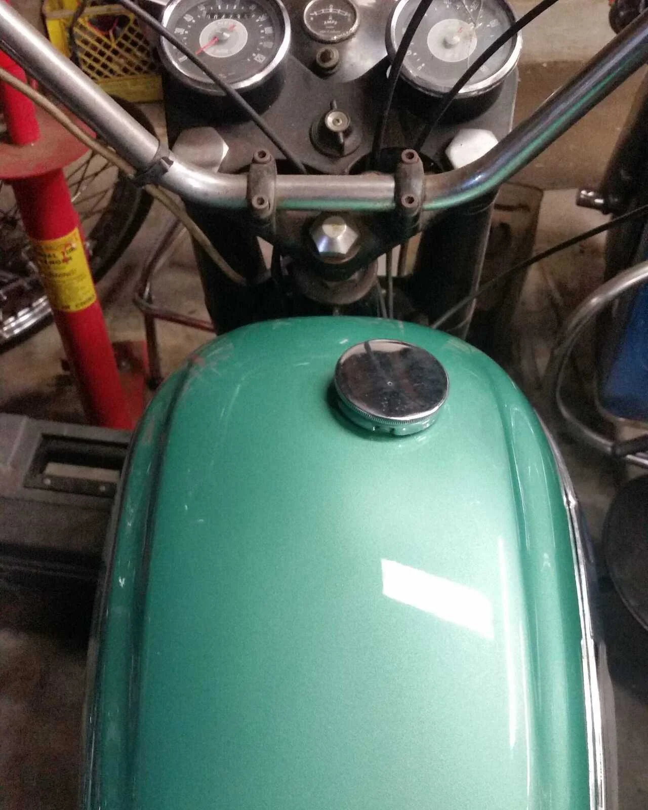 Norton paint colours 1949-1969