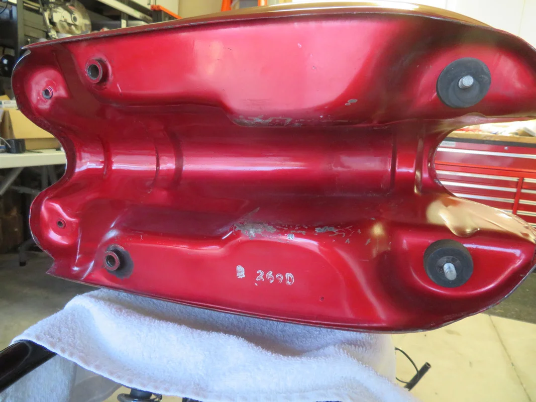 quick question - 74 Mk2 fuel tank - sealant, factory or otherwise...