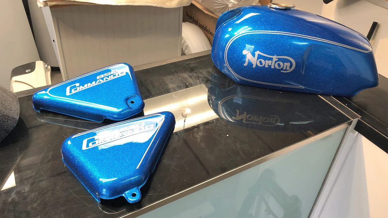 1974 Commando Paint - Blue